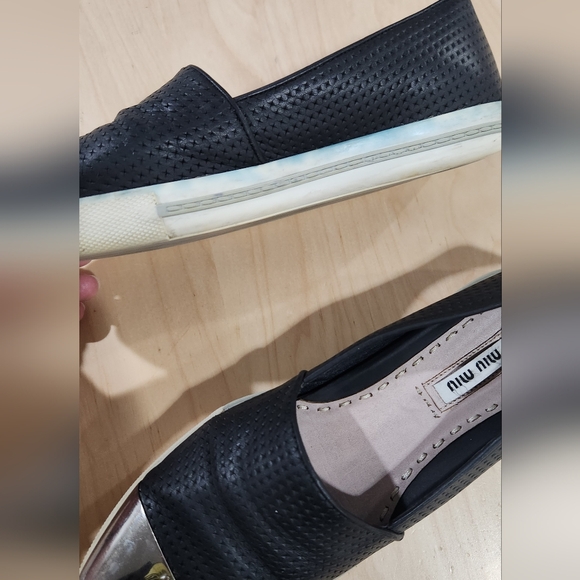 Miu Miu Shoes , Metalic Toe Size 38 - Picture 2 of 7